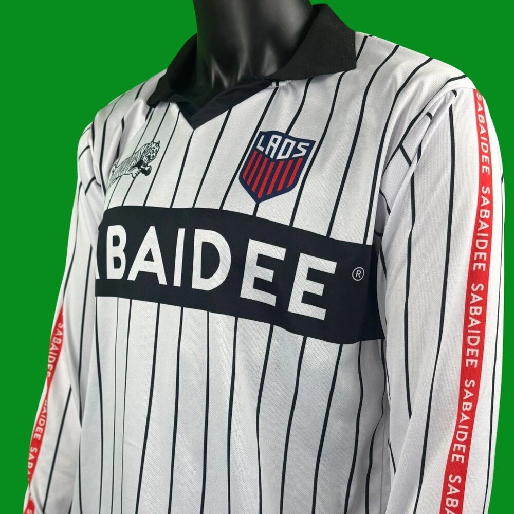 VTG Lads “Sabaidee” Striped Long-Sleeve Jersey Shirt #99 Laos Heritage Style